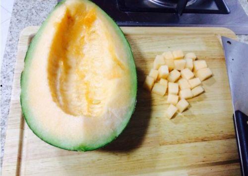 吃哈密瓜的视频不说话,静享哈密瓜美味时光